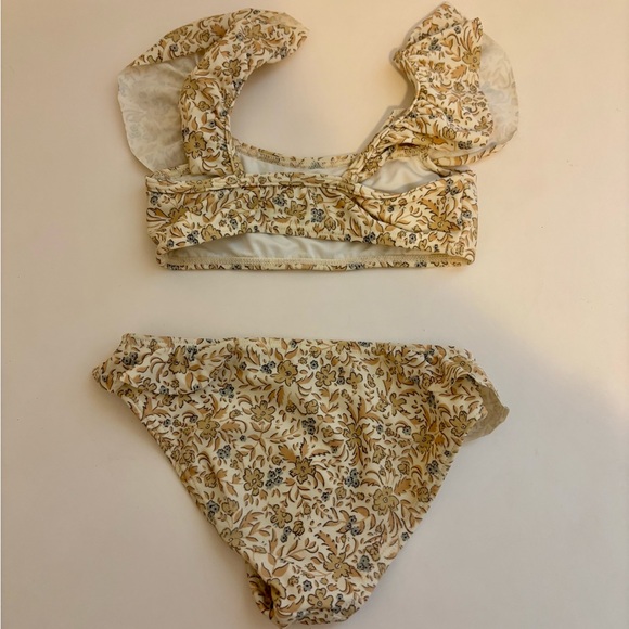 Rylee + Cru Floral Ruffle Bikini Set - Picture 2 of 4